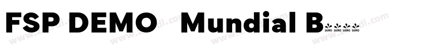 FSP DEMO   Mundial B字体转换